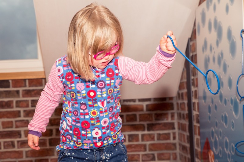 Downs syndrome girl